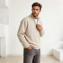 🔥【S-5XL】Új férfi állógalléros pulóver