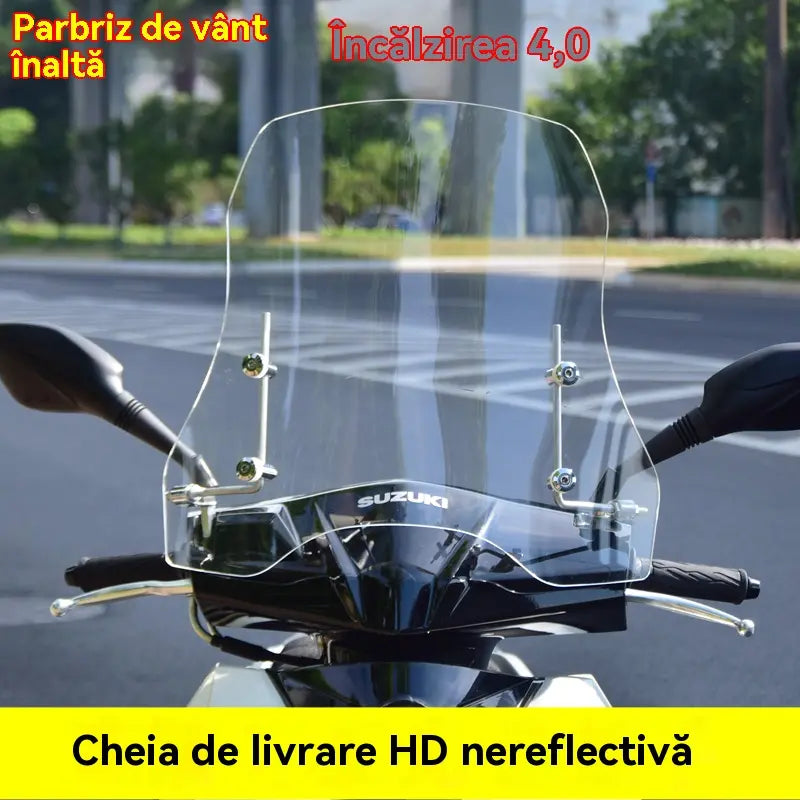 💥💥🏍️【2.0MM grosime 37CM înălțime】parbriz nou motociclete vehicul electric, parbriz universal