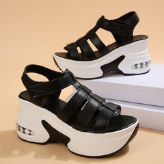 👡✨ Sandale romane cu platformă model modern – talpă tip pernă moale cu amortizare, versiune îmbunătățită 💫