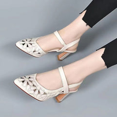 👠【Îți Evidențiază Instant Eleganța】Pantofi Fashion Uni cu Vârf Ascuțit și Toc Înalt