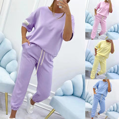 ⏳ Ofertă Specială pentru Timp Limitat! 👕👖 Set Casual Confortabil din Bumbac