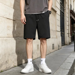 🩳【Set de 3】Pantaloni scurți confortabili de vară, din material tip mătase rece, cu uscare rapidă🧊