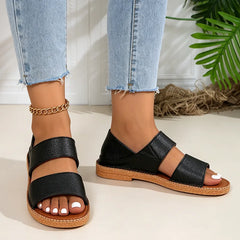 Sandale 2-în-1 „Roman Beach” cu Talpă Moale – Se transformă instant din sandale elegante în papuci lejeri, valabile până la mărimea 43!