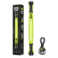 💡 Lampă Multifuncțională cu Afișaj Digital și Încărcare USB-C – Magneți puternici, cârlig integrat și lumina perfectă pentru garaj sau camping! 🛠️⛺