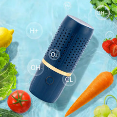 Rată de sterilizare >99.9%! Tehnologia wireless cu ioni de hidroxil elimină bacteriile și pesticidele de pe fructe, legume și carne.