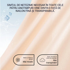 Set 6 Perechi Chiloți de Damă cu Talie Înaltă din Mătase de Gheață, Fără Cusături, Subțiri și Antibacterieni, Chiloți Elastici Marimi Mari