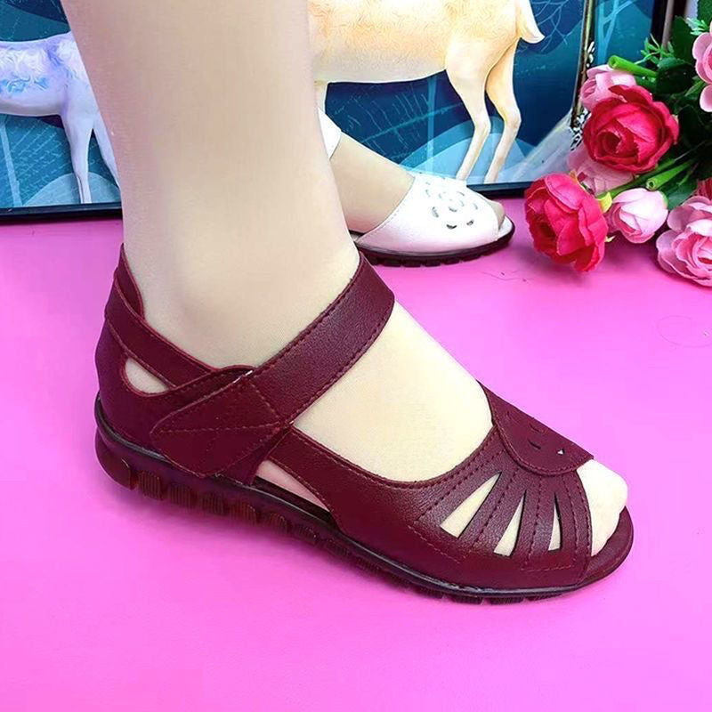 🔥【35-41】Stil nou pentru vară, sandale confortabile de damă din piele naturală cu talpă moale