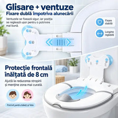 👶 Reductort Toaletă Pliabil și Portabil pentru Copii – Soluția Igienică și Sigură pentru Acasă și În Călătorii!