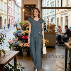 【M-6XL】Set modern damă 2026 – ușor și respirabil | look elegant