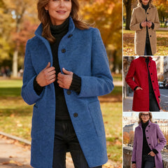 🍁🔥Fekete pénteki különleges ajánlatok🔥【S-5XL】Retró divatos gyapjúkabát