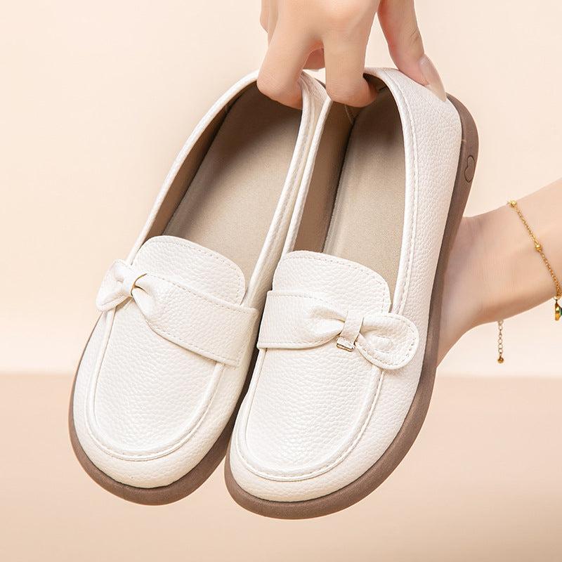 【35-40】Mocasini confortabili cu talpă moale și stil britanic.