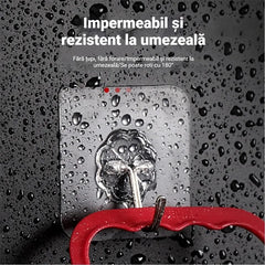 🎁（Set avantajos de 50 de bucăți）Cârlige transparente puternice, autoadezive, fără găurire și fără urme