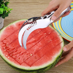 🍉【 Cumpără 1 și primești 1 gratis】Dispozitiv de tăiat pepene din oțel inoxidabil / instrument de tăiat fructe