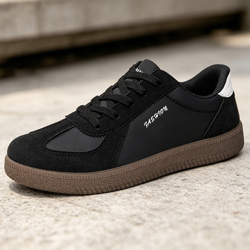 Pantofi Casual Tip German Trainer, Design Retro Minimalist, Talpă Moale și Rezistentă, Mărimi 36-41