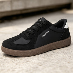 Pantofi Casual Tip German Trainer, Design Retro Minimalist, Talpă Moale și Rezistentă, Mărimi 36-41