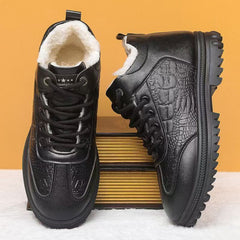 【39-44】🔥Férfi téli pamutcipő, polár béléssel és vastagítással, üzleti és hétköznapi használatra