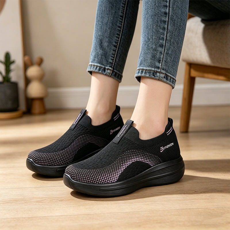 Pantofi Walk-Comfort pentru Femei, Talpă Moale și Flexibilă, Material Respirabil, Ameliorează Durerea de Picioare, Mărimi 35-41