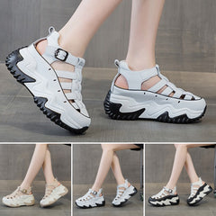 【35-40】2026 noul stil de vară, versatile, la modă, lejer, sandale cu talpă groasă