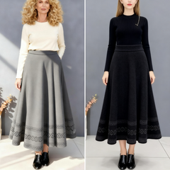 🔥🔥Fekete pénteki különleges ajánlatok🔥🔥💃【S-3XL】Vastagított gyapjúszoknya, 2025 őszi-téli kollekció