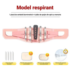 🏥 Recomandat de Medici! Centură Lumbară Medicală Premium – Suport pentru Hernie de Disc, Ajustabilă și Respirabilă, Reducere de Preț! 🩺✨