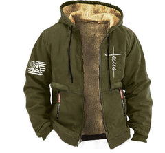 🔥🔥【S–5XL】Férfi vastag polár kabát – meleg, kényelmes és hétköznapi stílus