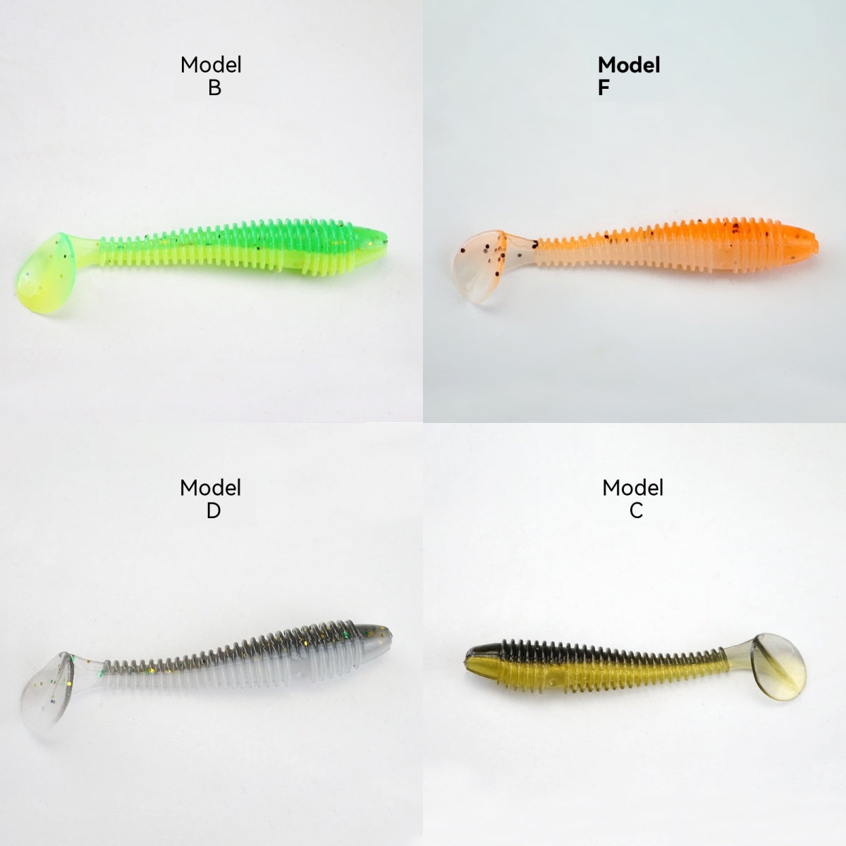 (80 articole)🎣Momeală moale cu filet în formă de T