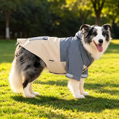 🐕 Jacheta Outdoor Impermeabilă și Anti-vânt pentru Câini! Protecție în 3 Straturi · Elemente Reflectorizante · Inel D pentru Lesă · Ideala pentru Toamnă și Iarnă!