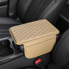 🚗 Suport Ergonomic Universal pentru Cotieră Auto · Cu Buzunare De Stocare · Piele Ecologică · Montare Rapidă!