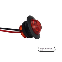 🔥【Cumpără 5 primești 5 gratis】💡🚚🚗🏍Lumini laterale LED pentru camion, lumini rotunde mici, semnalizatoare de 12V/24V