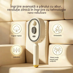 ⚡💨 Uscător electric cu pieptene de masaj și pernă de aer