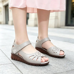 🔥【35-41】Stil nou pentru vară, sandale confortabile de damă din piele naturală cu talpă moale
