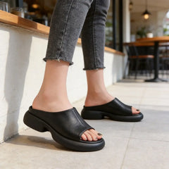 💟【Mărimi 36-42】Sandale Fashion Confortabile din Piele Naturală cu Talpă Moale