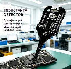 💡⚙️【Cumpără 1, primești 1 gratuit】Tester de inductanță de circuit – Operare cu un singur buton, indicator luminos transparent. Diagnosticare rapidă, fără contact. 📟🕊️