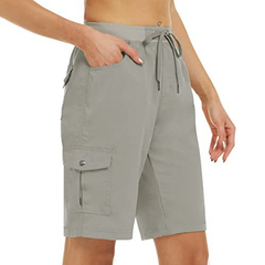 50% reducere 💥 【XS-3XL】Pantaloni scurți cargo pentru femei, cu uscare rapidă și buzunare🩳