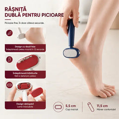 Răzătoare dublă pentru călcâie și îndepărtarea pielea moartă – Îngrijire profesională a picioarelor (OFERTĂ 1+1 GRATIS) 🦶✨