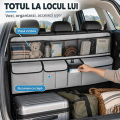🚗 Organizator Auto Suspendant pentru Portbagaj – Eliberează Podeaua Portbagajului și Păstrează Totul Ordonat! ✨📦