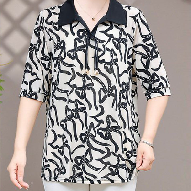 【2XL-7XL】Bluză elegantă și confortabilă｜Croială lejeră｜Potrivită pentru orice siluetă
