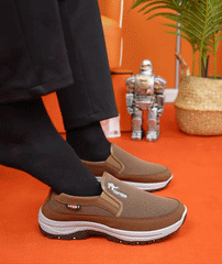 Férfi kényelmi sétacipő – csúszásmentes, kopásálló talp, könnyű és rugalmas