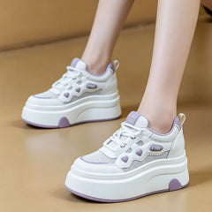 👟 Pantofi casual moderni confortabili respirabili cu talpă groasă