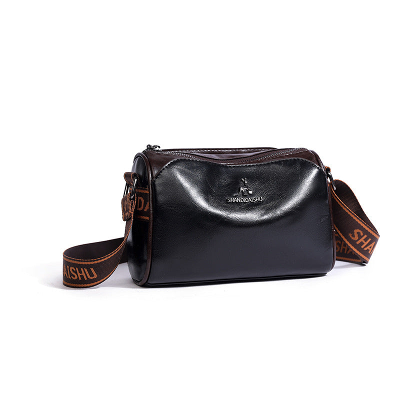 👜【Piele Naturală de Calitate Premium】Geantă Mare de Umăr, Elegantă și Moale