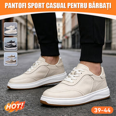 【39-44】Pantofi casual din piele naturală pentru bărbați 2026, respirabili și confortabili