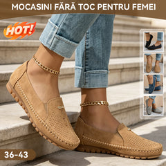 👟Mocasini damă populari, culoare uni – comozi, casual și ușor de asortat