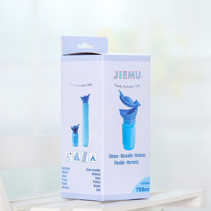 Hordozható, összecsukható utazási piszoár férfiaknak, nőknek és gyerekeknek – újrafelhasználható piszoár kempingezéshez és hosszú utazásokhoz