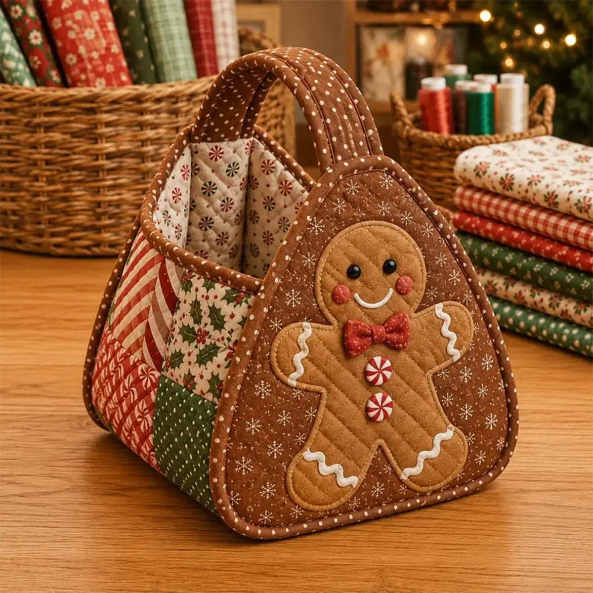 🎄 Kit DIY Coșuleț Festiv de Crăciun – Creează-ți propriul decor de sărbători simplu și relaxant! ✂️✨
