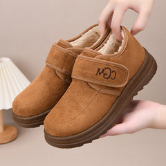 🏆【Válogatott minőségű gyapjú】🔥 Divatos téli rövid csizma puha talppal a kényelmes mindennapi használatra