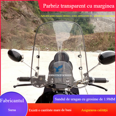 2025 új elektromos jármű motorkerékpár szélvédő, univerzális szélvédő