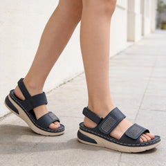 👡 Sandale Ortopedice cu Pietre și Suport Plantar – Talpă Moale Anatomică, Stil Sport-Chic, Scapă de Dureri, Mărimi 36-43! ✨🏥