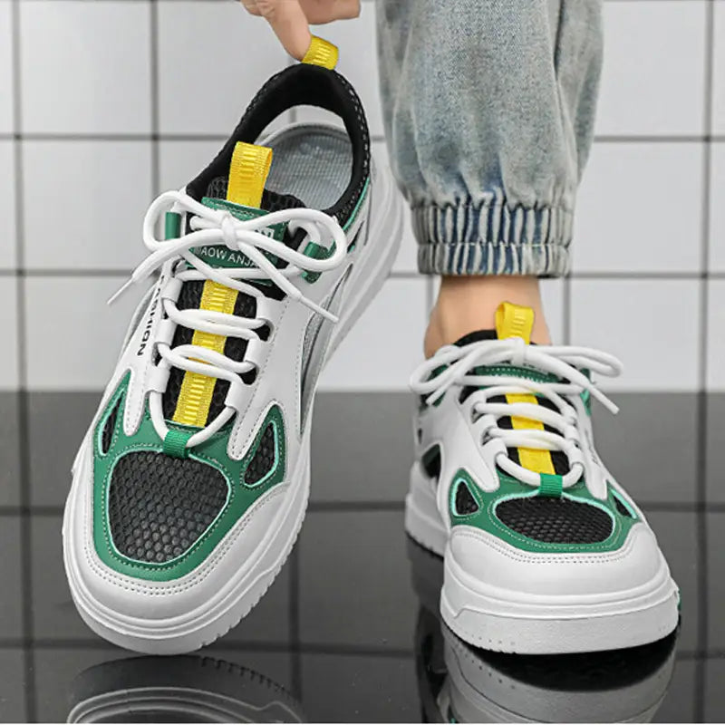 👟 Pantofi casual tip sneakers de vară, confortabili, cu design perforat și plasă respirabilă