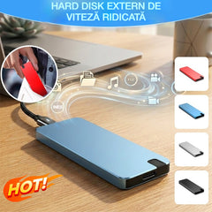 【8TB】⚡ HDD extern USB 3.0 de mare viteză | transfer rapid, compatibilitate ridicată, stocare fără griji 💻📦