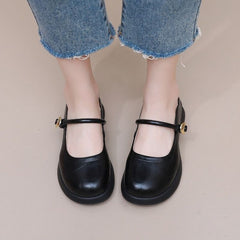 🌈【35-40】Pantofi noi pentru femei, din piele, confortabili, cu talpă moale